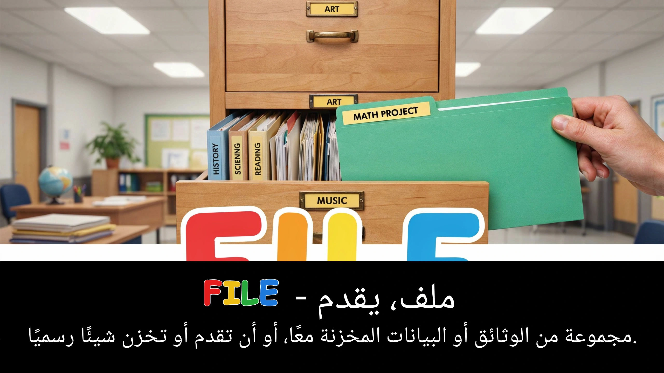 Arabic Illustration for file